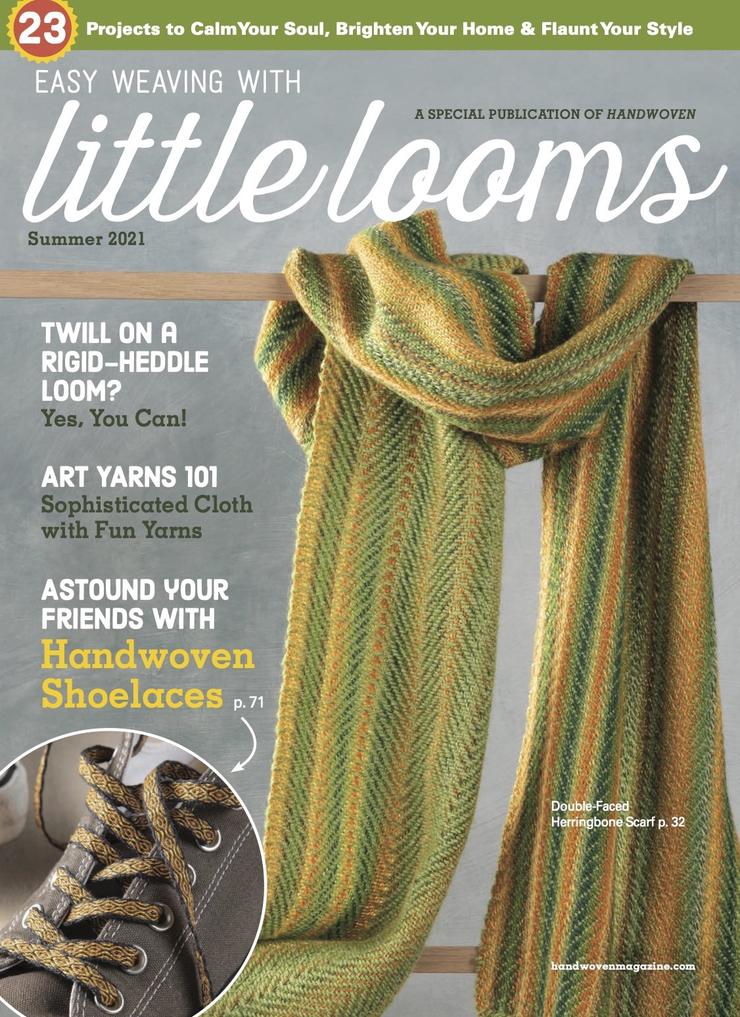 Easy Weaving with Little Looms Summer 2021 Cover