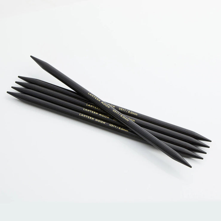 Lantern Moon Ebony 6" Double Pointed Needles
