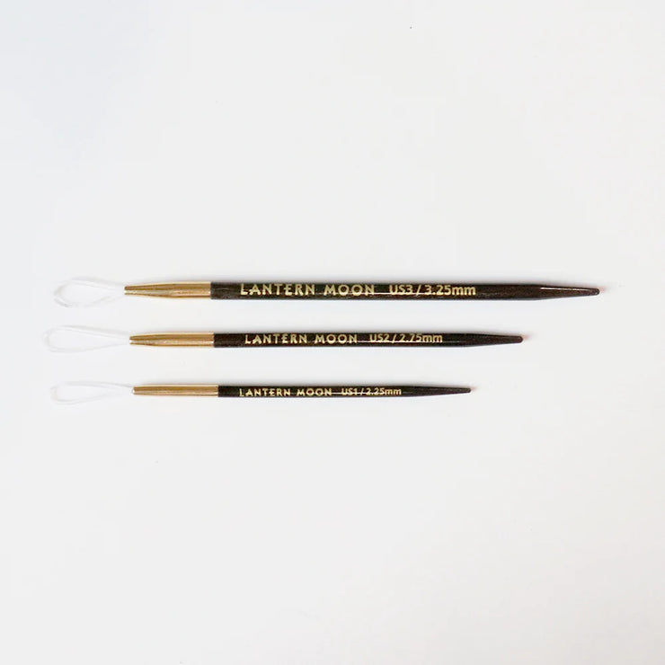 Ebony Finishing Needles (set of 3)