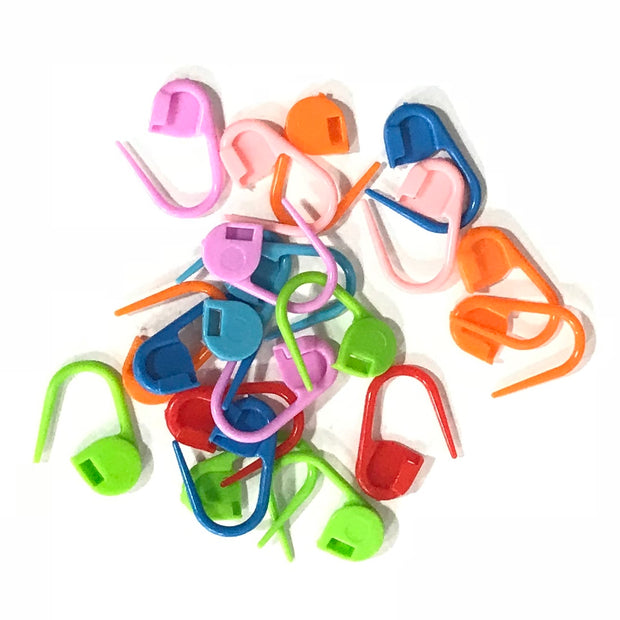 Locking Stitch Markers (20 Count) Plastic