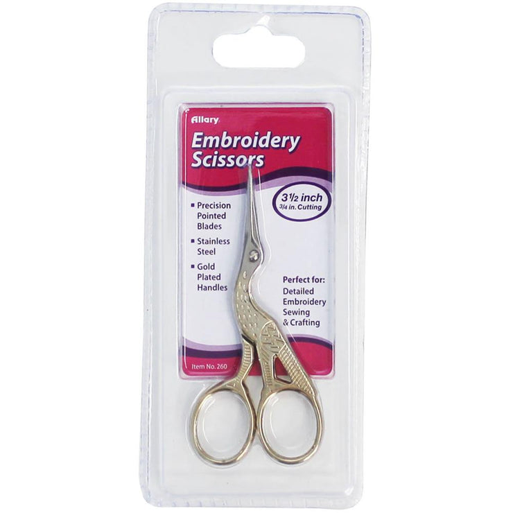 Scissors - 3.75 Stork Embroidery Scissors