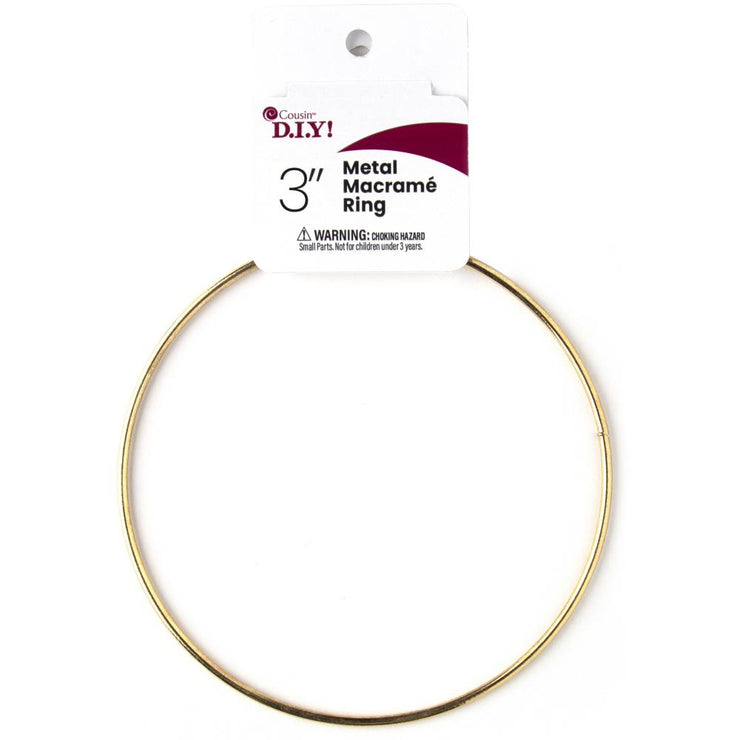 Metal Macrame Ring - Various Sizes