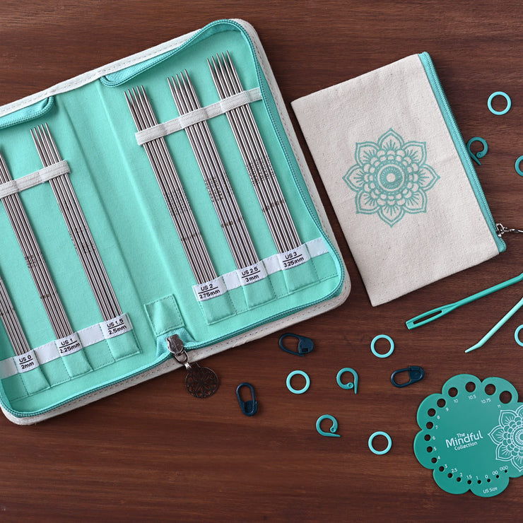The Grateful Set Double Pointed Needle Set 6" - Knitter's Pride Mindful Collection