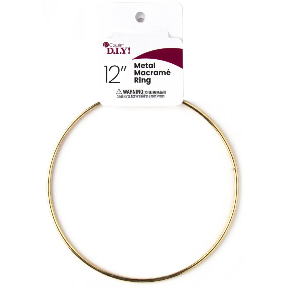 Metal Macrame Ring - Various Sizes