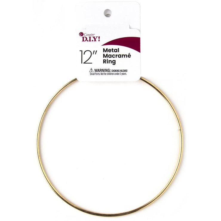 Metal Macrame Ring - Various Sizes