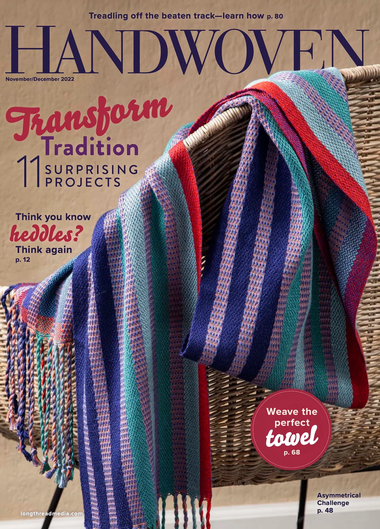 Handwoven Magazine November/December 2022, Volume XLIII, Number 5