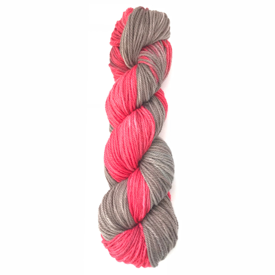 Jane: Superwash Wool &amp; Nylon Yarn Flamingo Colorway