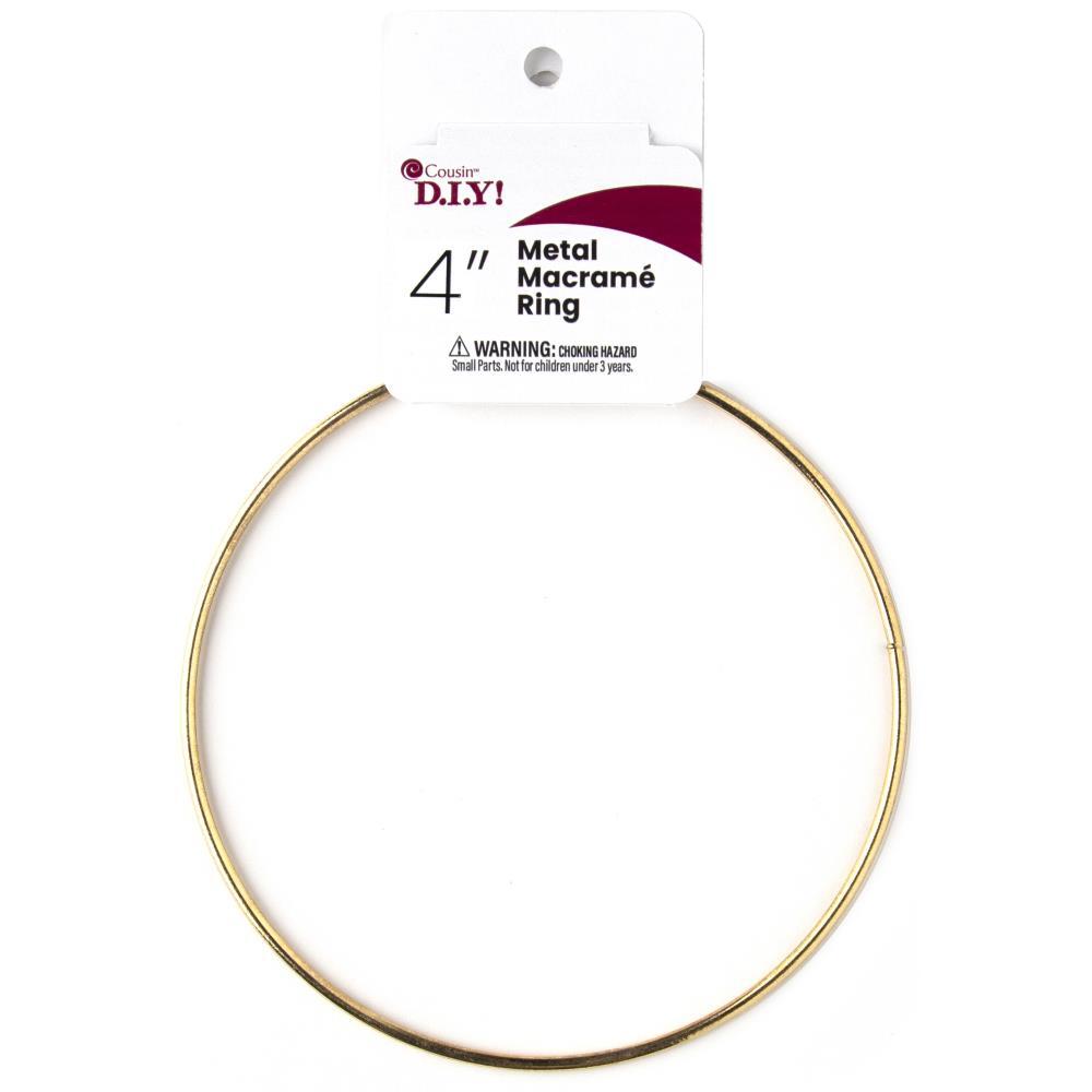 Metal Macrame Ring - Various Sizes