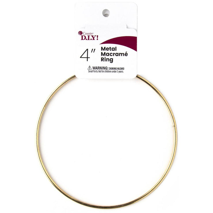 Metal Macrame Ring - Various Sizes