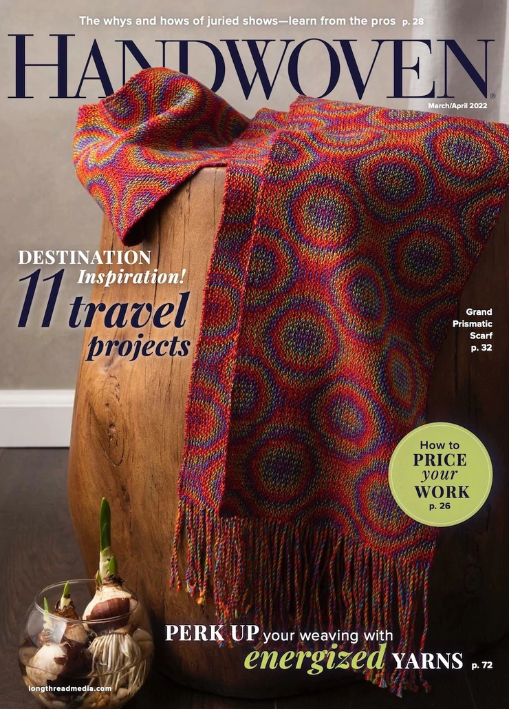 Handwoven Magazine March/April 2022, Volume XLIII, Number 2