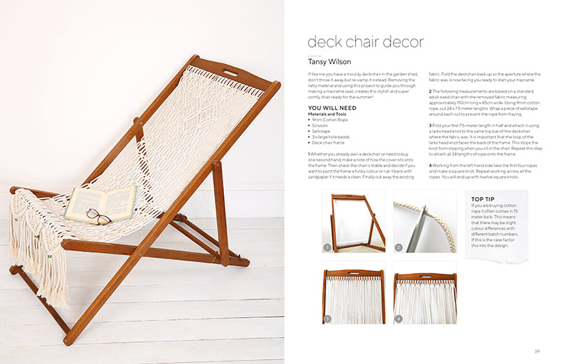 Macramé: Contemporary Projects for the Home