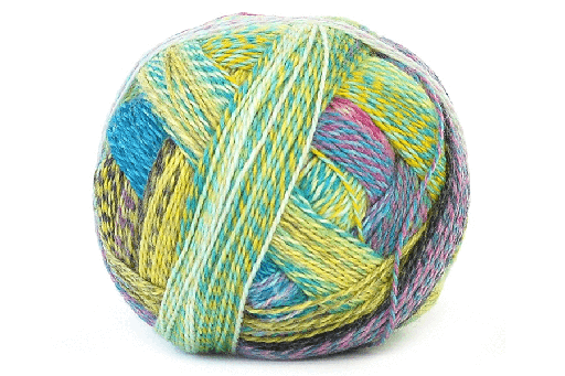 Zauberball Crazy Superwash Merino and Nylon Sock Yarn