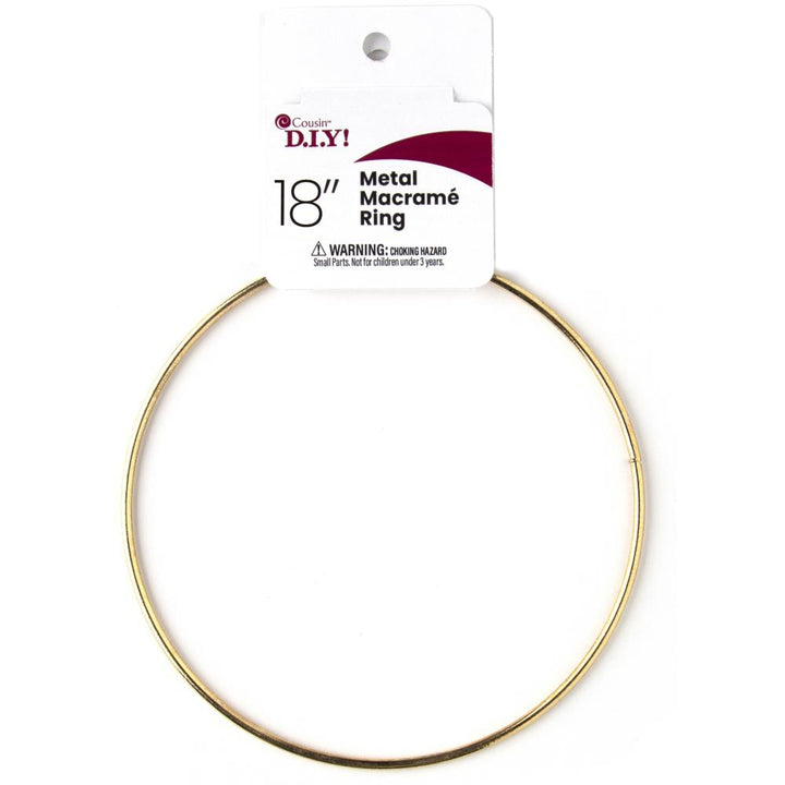 Metal Macrame Ring - Various Sizes