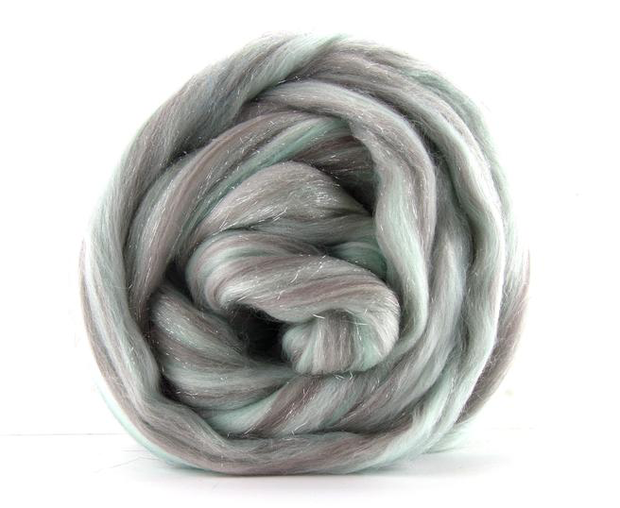 Merino Wool Sparkle Blend Roving by the Ounce - Happily Ever After
