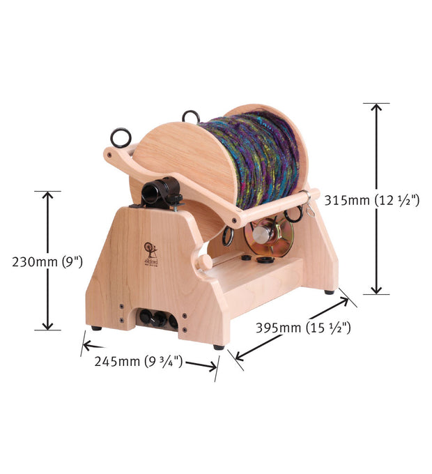 Ashford e-Spinner Super Jumbo measurements