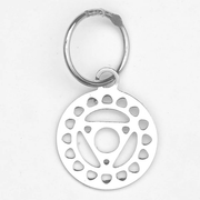Sterling Silver Plated Chakra Stitch Markers- Knitter's Pride Mindful Collection