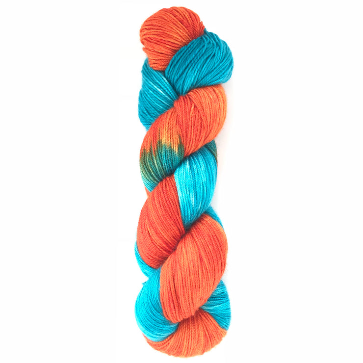 Cotton/silk/cashmere yarn on cone, sock weight yarn for knitting, weaving  and crochet, per 100g