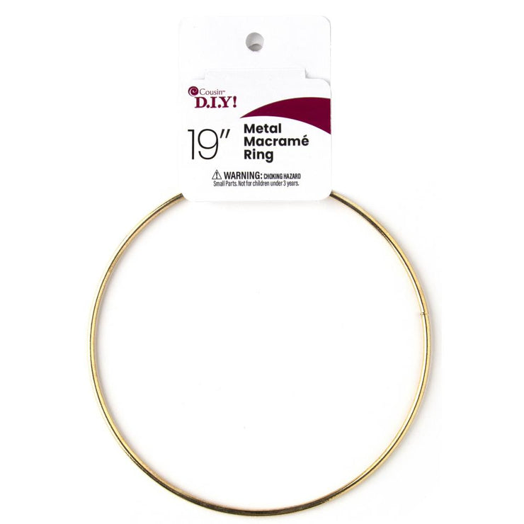 Metal Macrame Ring - Various Sizes