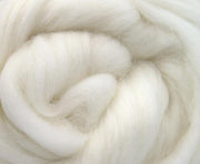 White Angora Top Roving by the Ounce