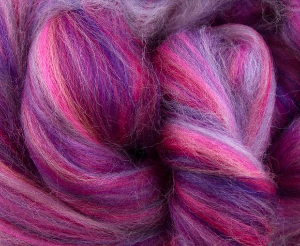 Merino Wool Blend Roving by the Ounce - Whisper
