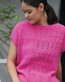 Design 26 - Offset Pattern Top