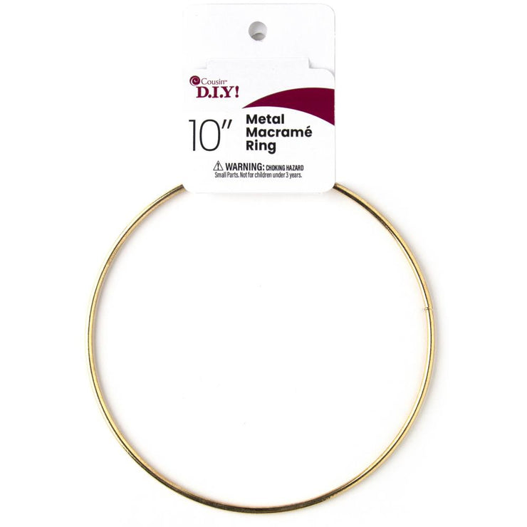 Metal Macrame Ring - Various Sizes