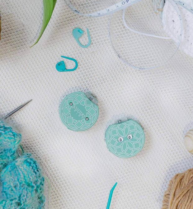 The Teal Row Counter by Knitter's Pride - Mindful Collection