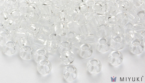 Transparent Crystal 6/0 Glass Beads