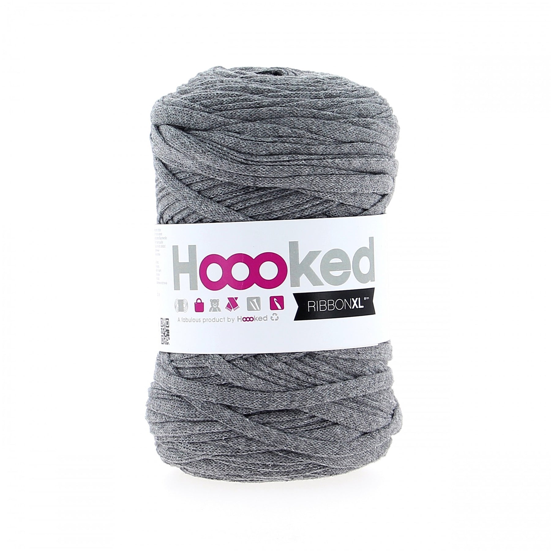 Hoooked Ribbon XL Yarn Recycled Cotton Icon Fiber Arts