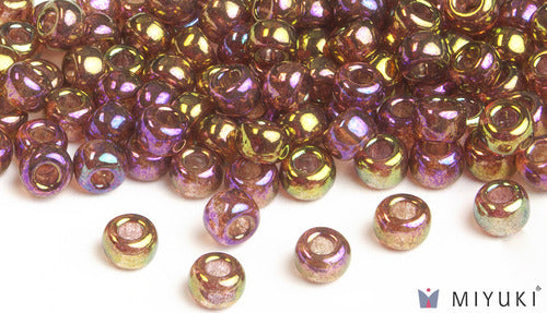 Miyuki 6/0 Glass Beads 301 - Rose Gold Luster approx. 30 grams