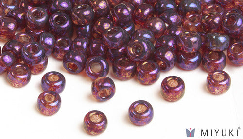 Miyuki 6/0 Glass Beads 302 - Deep Rose Gold Luster approx. 30 grams