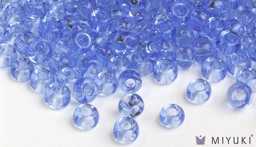 Miyuki 6/0 Glass Beads 159 - Transparent Cornflower Blue approx. 30 