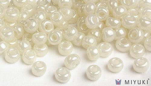 Miyuki 6/0 Glass Beads 512 - Pearl Ceylon approx. 30 grams