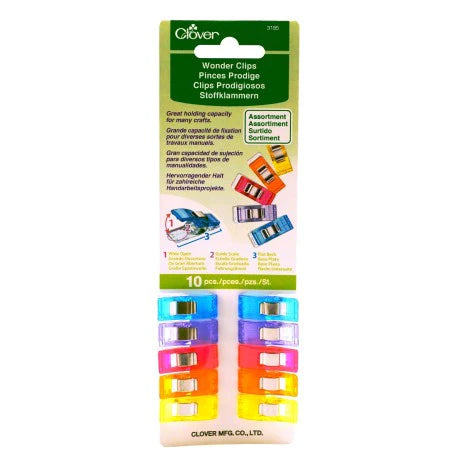 Clover Wonder Clips 10pc